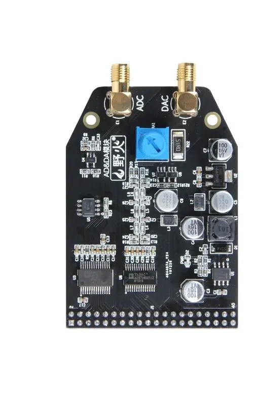 FPGA development board module ad9280 ad9708 single channel high speed AD / DA module 8 bit parallel