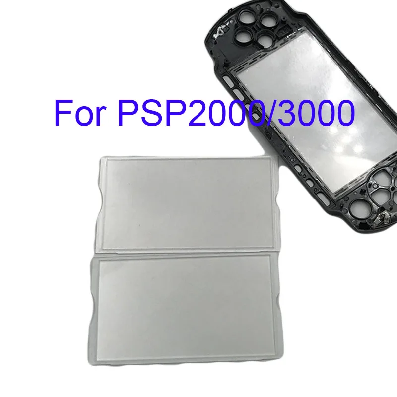 Original Size Glass Plastic Lens Mirror cover for SONY PSP2000 PSP 3000 Screen Lens Protector Cover  Lens /Clear