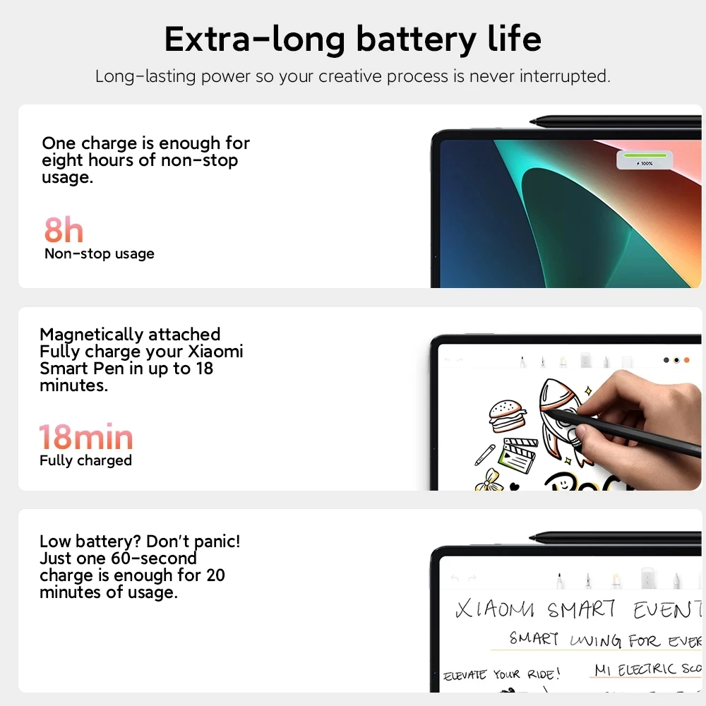 Xiaomi Smart Pen Для Xiaomi Mi Pad 5 Чехол для планшета Magic TouchPad Чехлы для клавиатуры GlassFilms FlipCase для Xiaomi Pad 5
