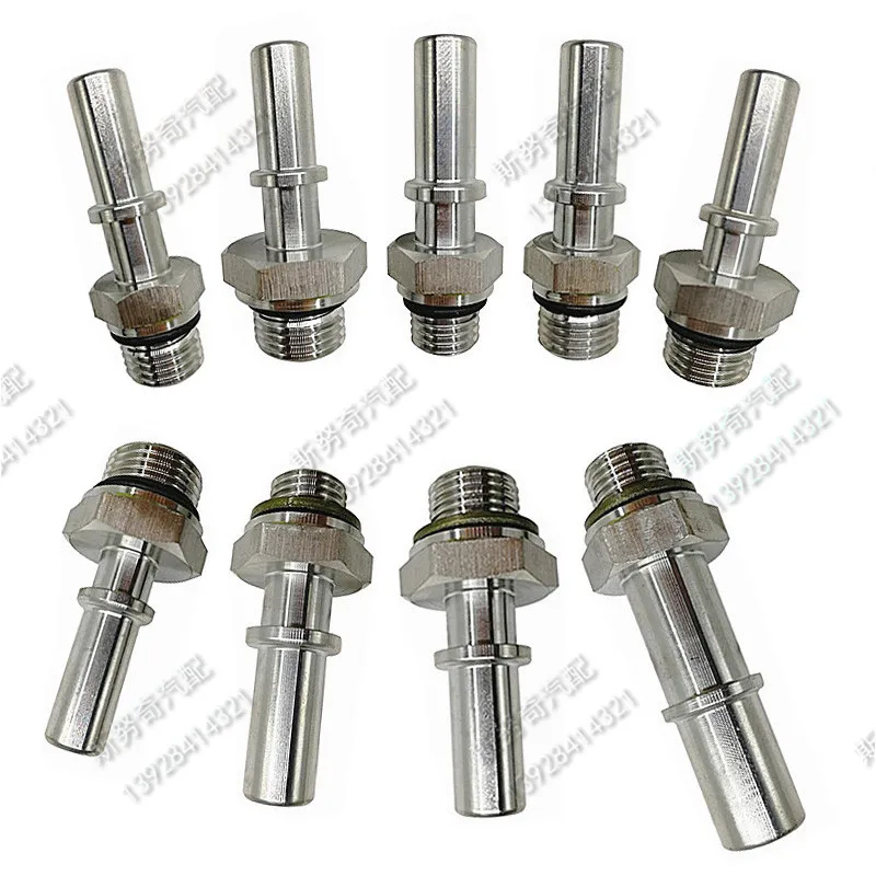 9.89mm 11.8 15.82 universal general Fuel line quick connector male connector connect pipe with 10mm inner diameter 2pcs a lot