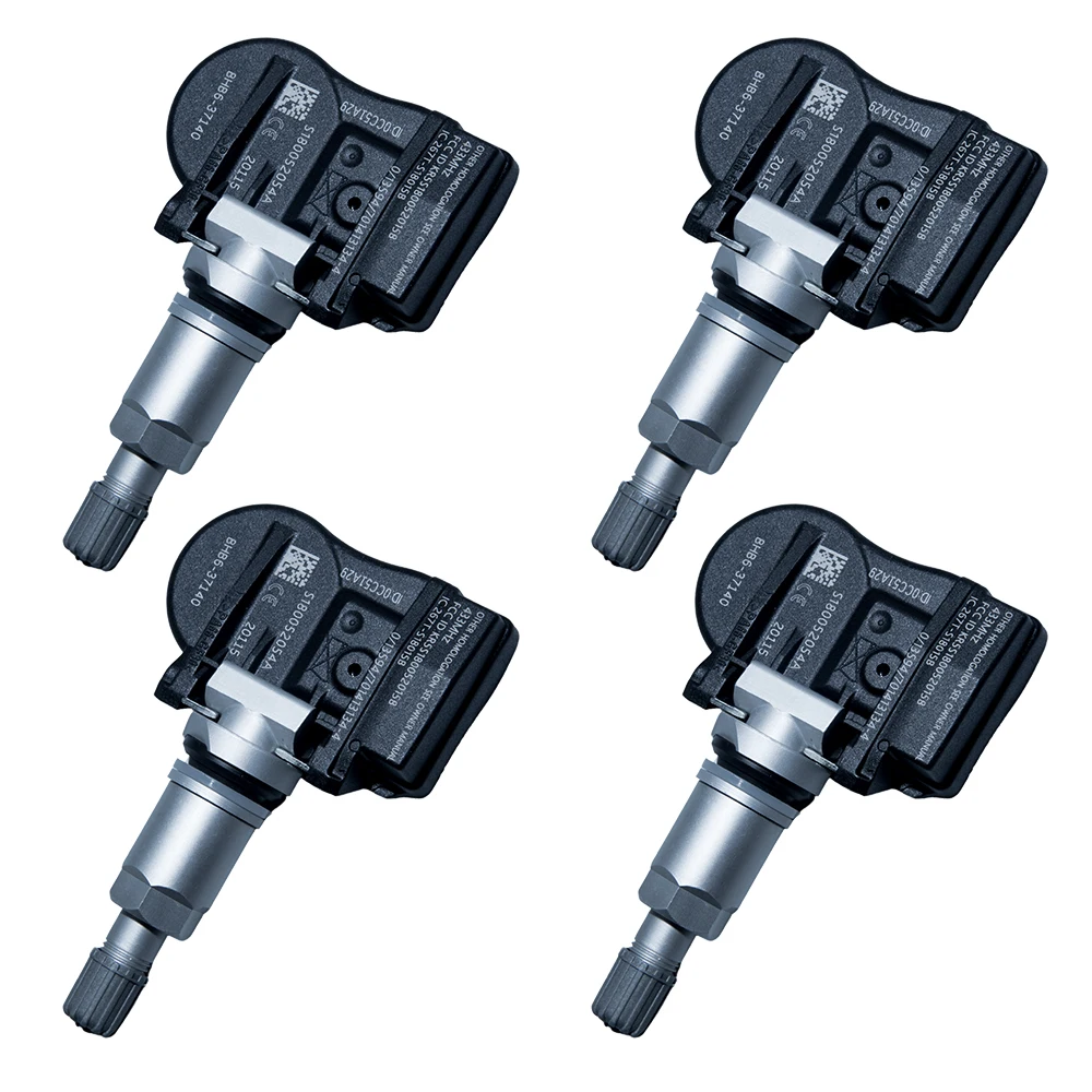 4X Tire Pressure Sensor For Mazda6（GL) / MX-5（ND) /RF 2018 2019 2020 TPMS BHB637140  433MHZ