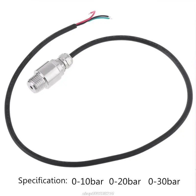 Imagem -03 - Transmissor Sensor dc 5v Npt Sensor Transmissor de Pressão Aço Inoxidável Óleo ar Água 10 20 30 Bar Jy27 12