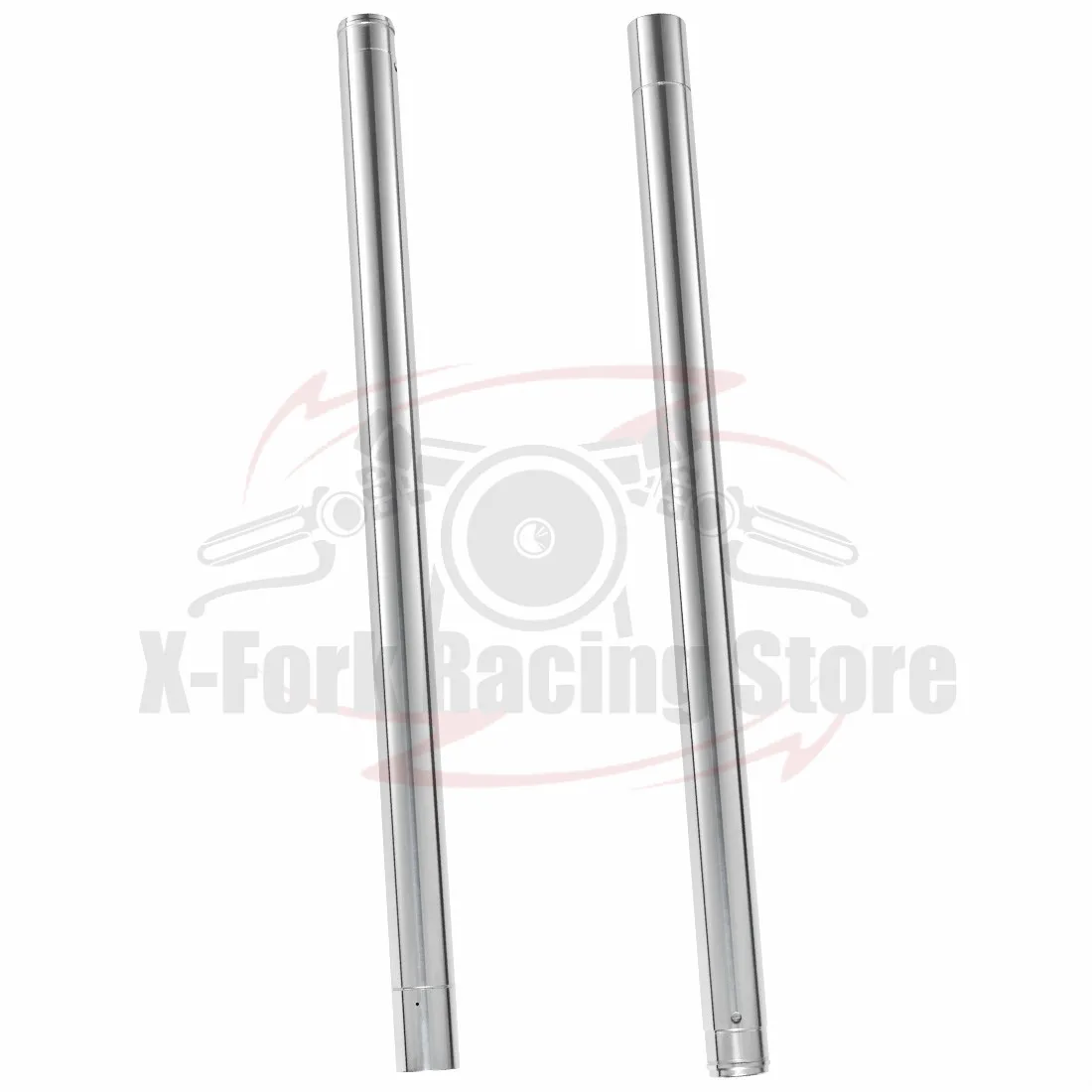 Forquilha interna e dianteira para yamaha, pares de tubos internos compatíveis com os modelos vmx1200 partes de 1986-1993, 1987, 1988, 1989, 1990 e 1991, tamanhos 40x695mm