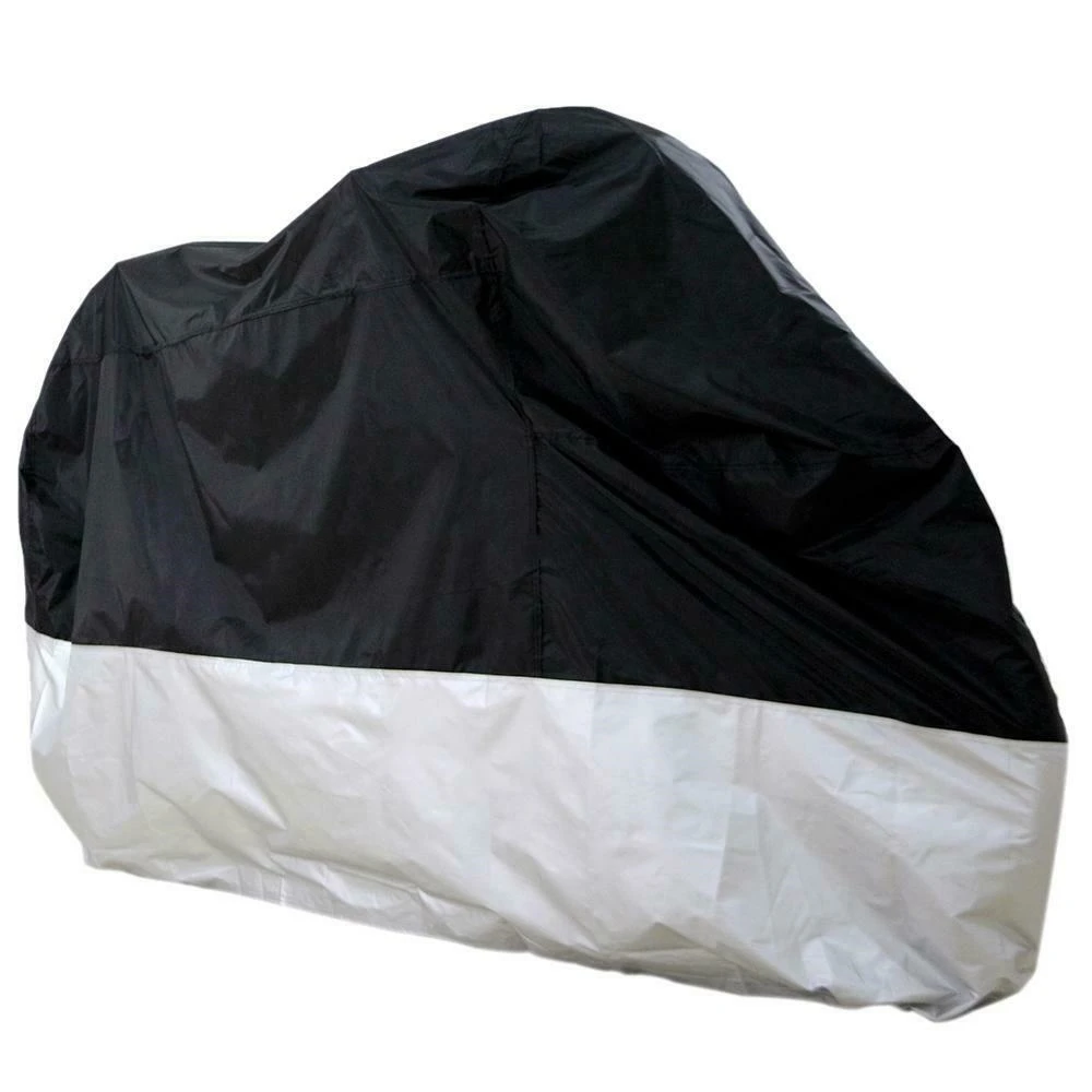 Motorcycle Cover Waterproof All Season Dustproof UV Protective Outdoor Indoor Scooter 190T Wear-resistant Fabric Motorbike Cover