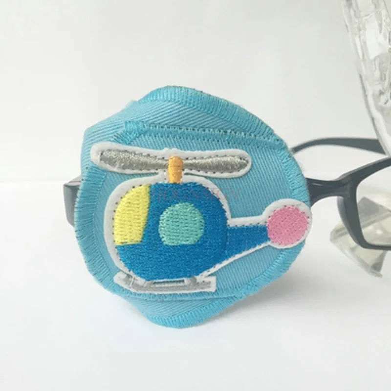 Small plane amblyopia goggles for children with monocular correction, full cover for children, handmade cotton summer light and