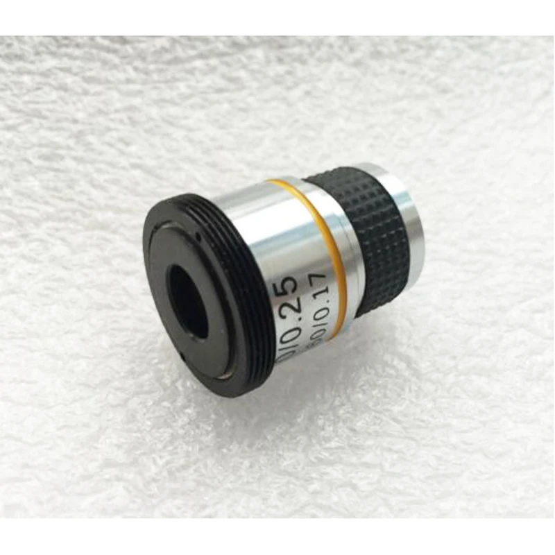 NEW RMS Thread to M25 Adapter for Nikon Leica Microscope Objective Flat