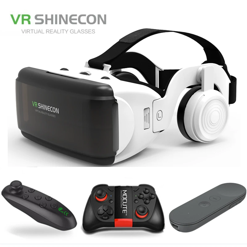 New VR Shinecon G06E 3D Glasses Mobile Phone Video Movie for 4.7-6.53