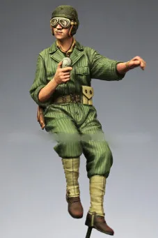 1/35 Resin Model Figure GK ,2 Figure , Unassembled and unpainted kit