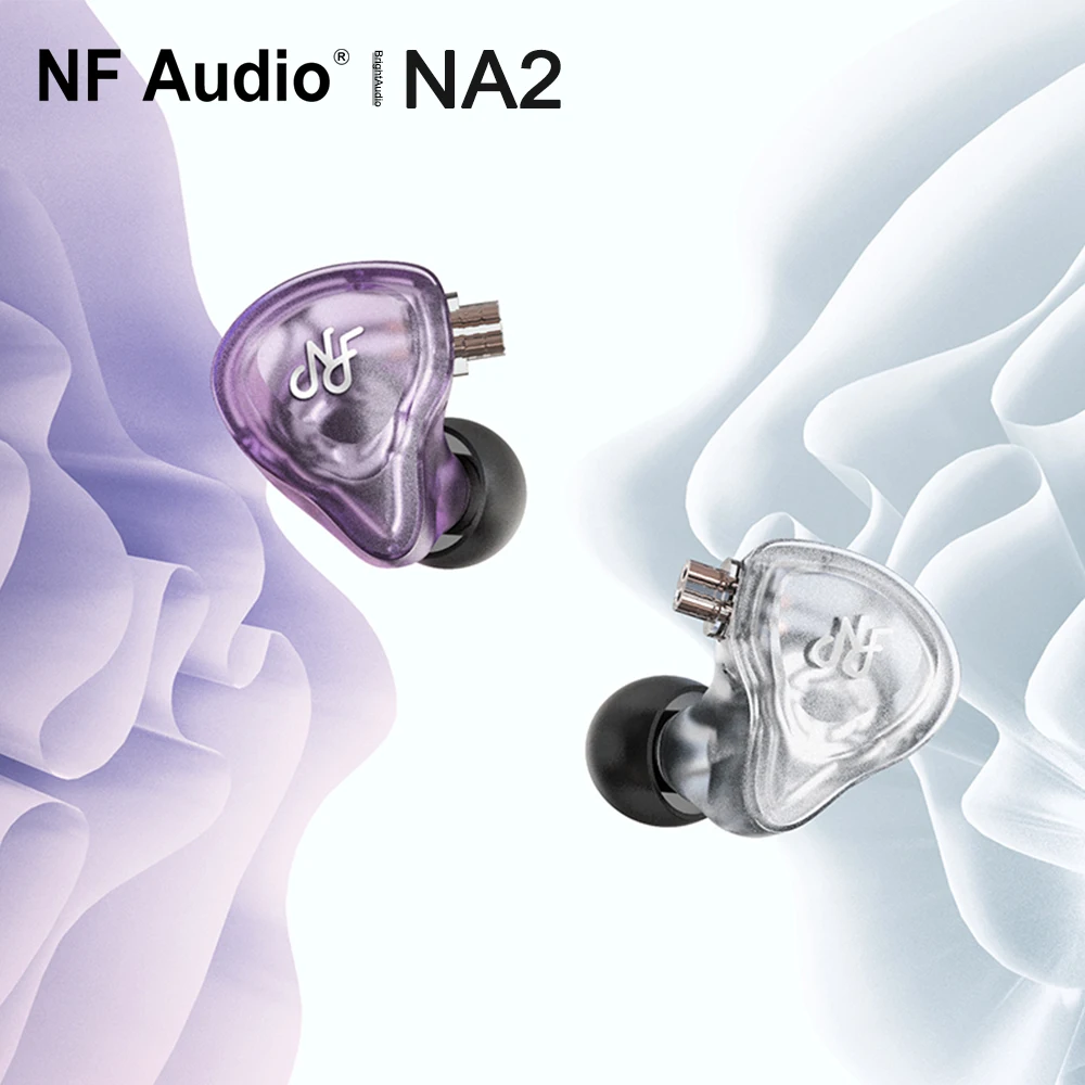 

NF Audio NA2 Dual Cavity Dynamic In-ear Monitor Earphone IEM with 2 Pin 0.78mm Detachable Cable Adaper(6.35 to 3.5) dunu