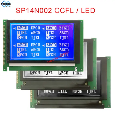 CCFL LED 백라이트 LCD 디스플레이 모듈, SP14N002, LC7981