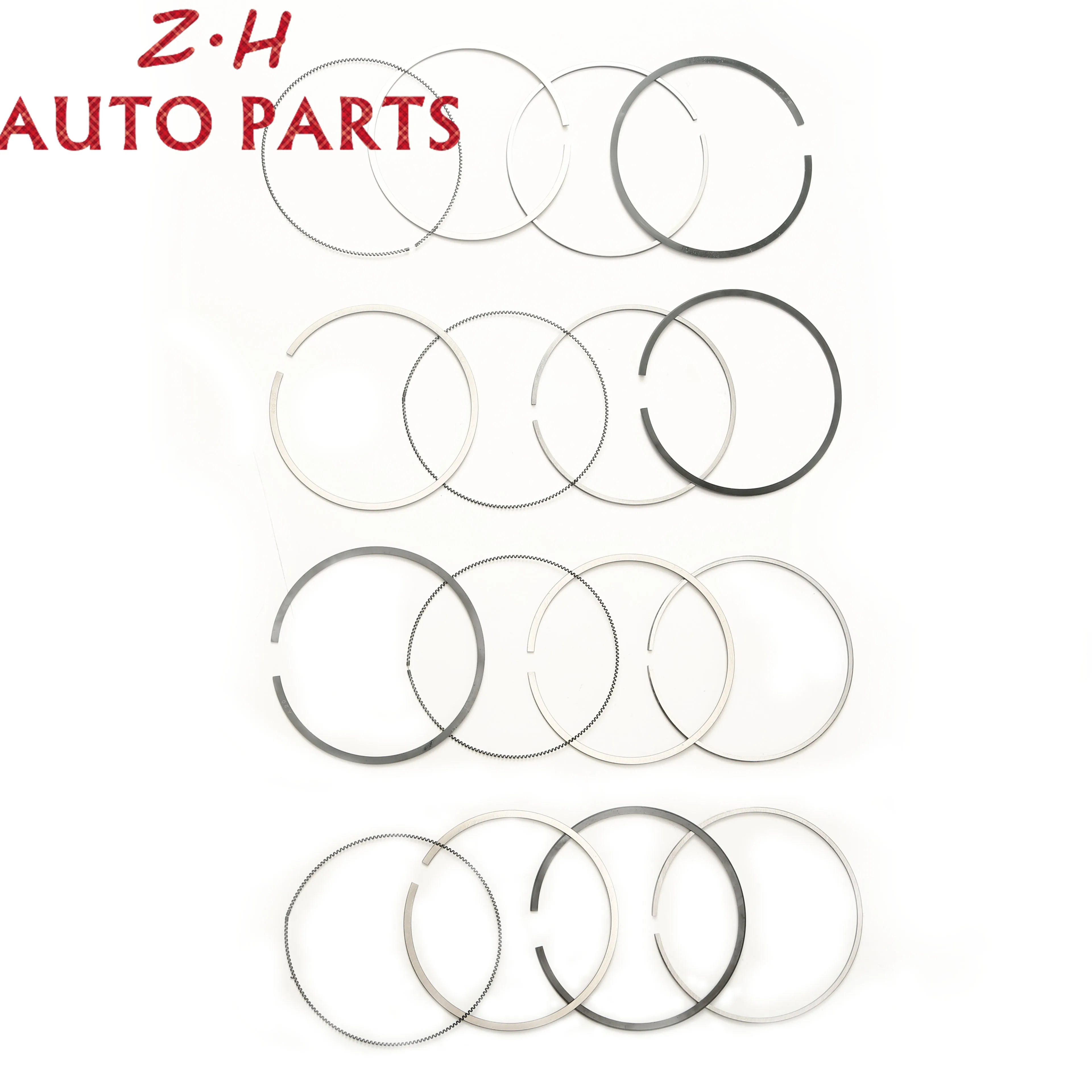 4Pcs Piston Rings Set A2740301617 For Benz M274.920 X218 C218 CLS 260 S205 C205 C 200 4MATIC C 300 W213 E 200 A207 C207 E 260