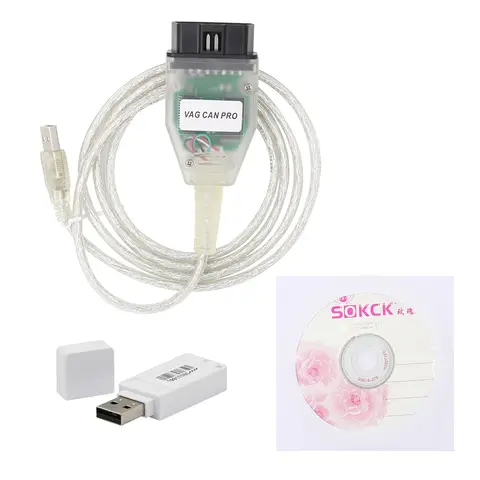 VAG CAN PRO 2023 VCP 5.5.1 Interface Can Bus VAG K-line OBD 2 OBD2 Auto Car Diagnostic Tool OBDII Cable for VW for AUDI 6 best sales vcp - №1