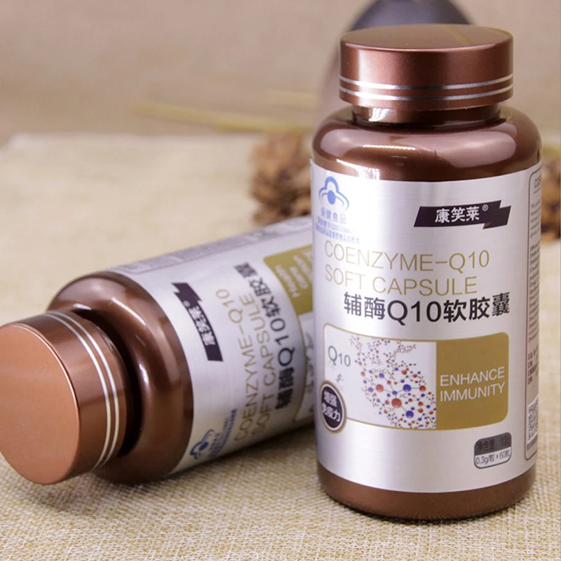 Coenzyme Q10 Capsules Protect Heart Health Coq10 Softgel Cholesterol Blood Pressure Protective Cardiovascular