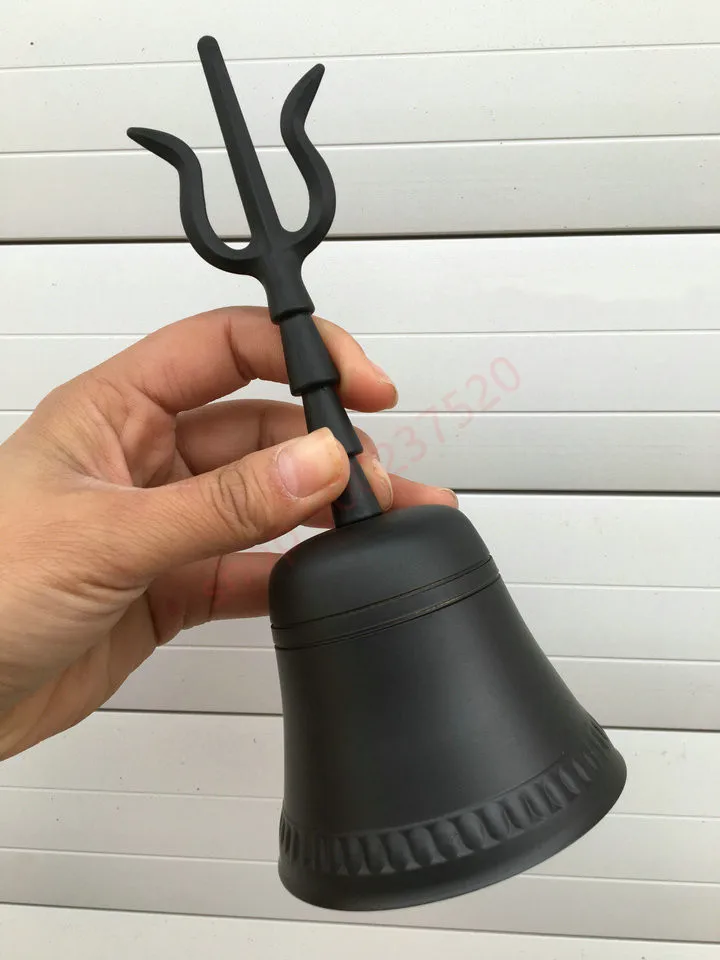 Taoist Sanqing bell, ritual supplies, Daoling, pure copper, Taoist teaching instrument, Dharma meeting supplies