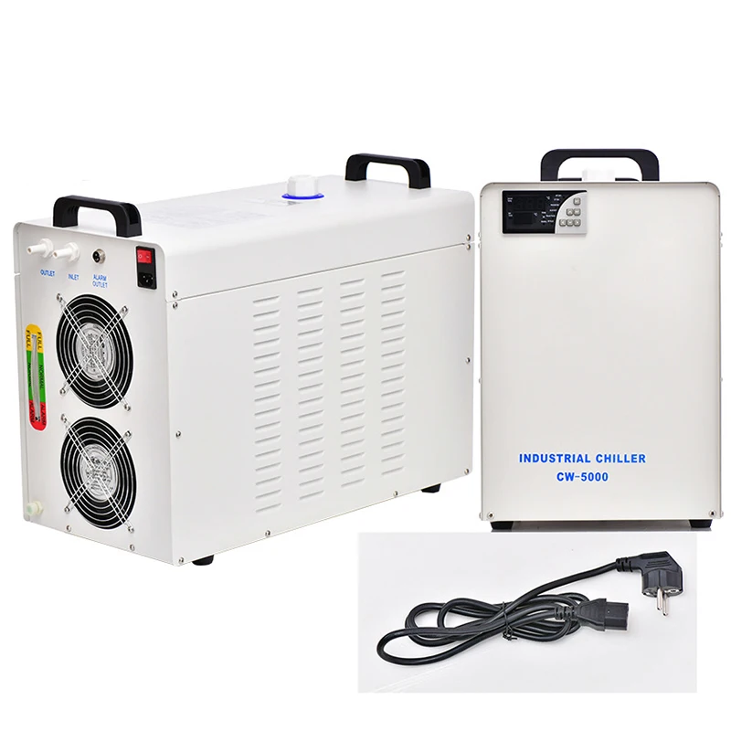 110 V / 220 V CW-5000 Laser Water Cooler CNC Spindle Cooler Industrial Water Cooler Thermoforming Equipment Cooling