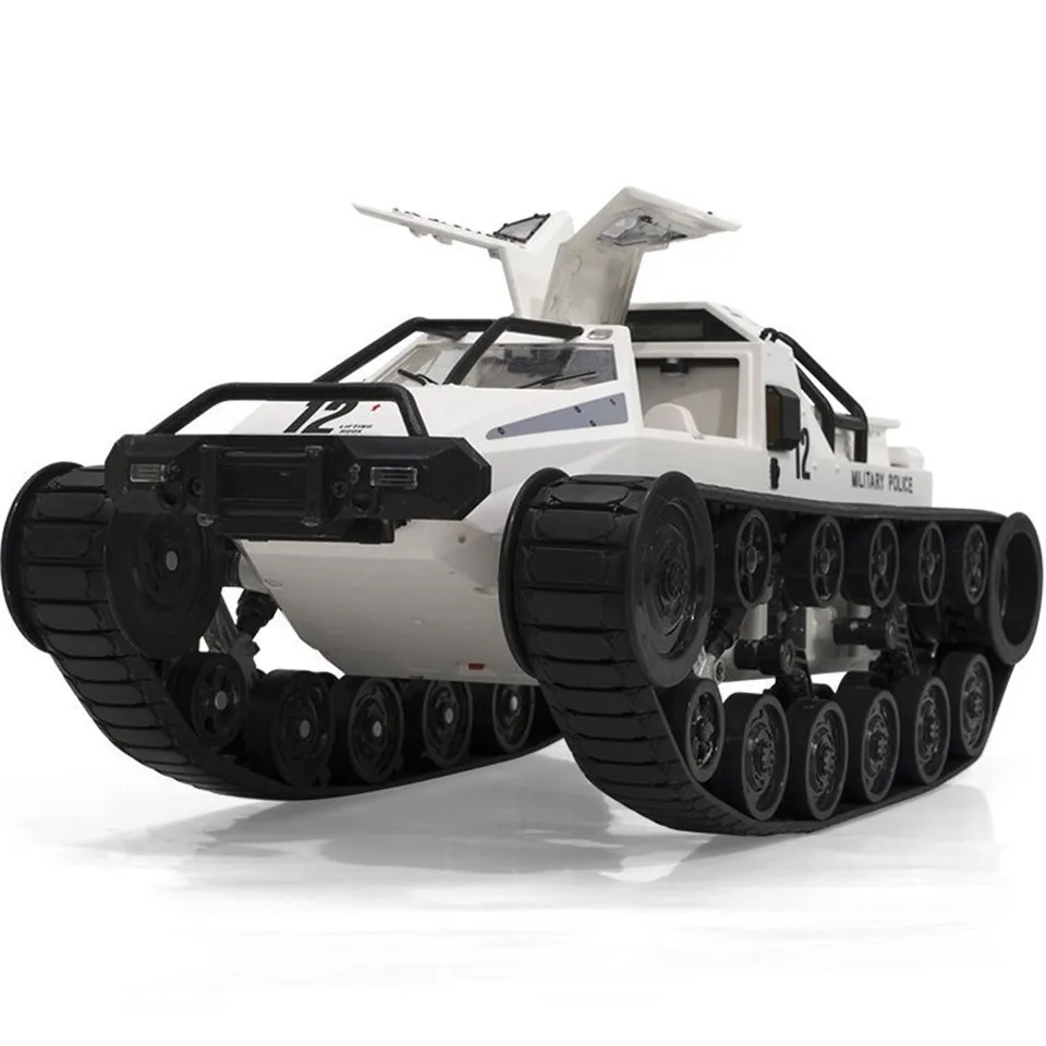 2.4G RC Drift Tank Car 1:12 High Speed 12km/h Full Proportional Control Vehicle Models 5M Wading Depth Gull-wing Door