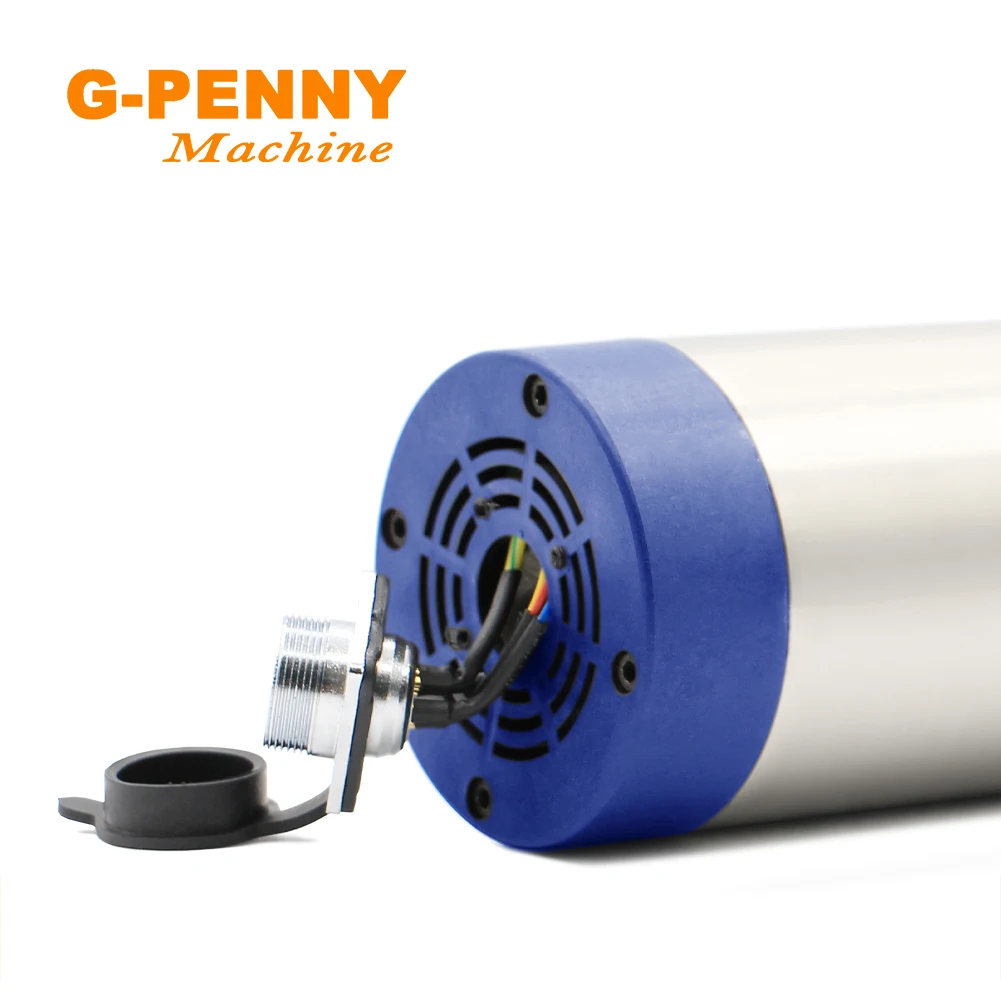 Imagem -03 - Cnc Air Cooling Spindle Motor Gravação de Fresagem Air Coolant Spindle Rolamentos Cerâmicos 220v 380v 2.2kw 400hz 80 mm Er20 Pcs