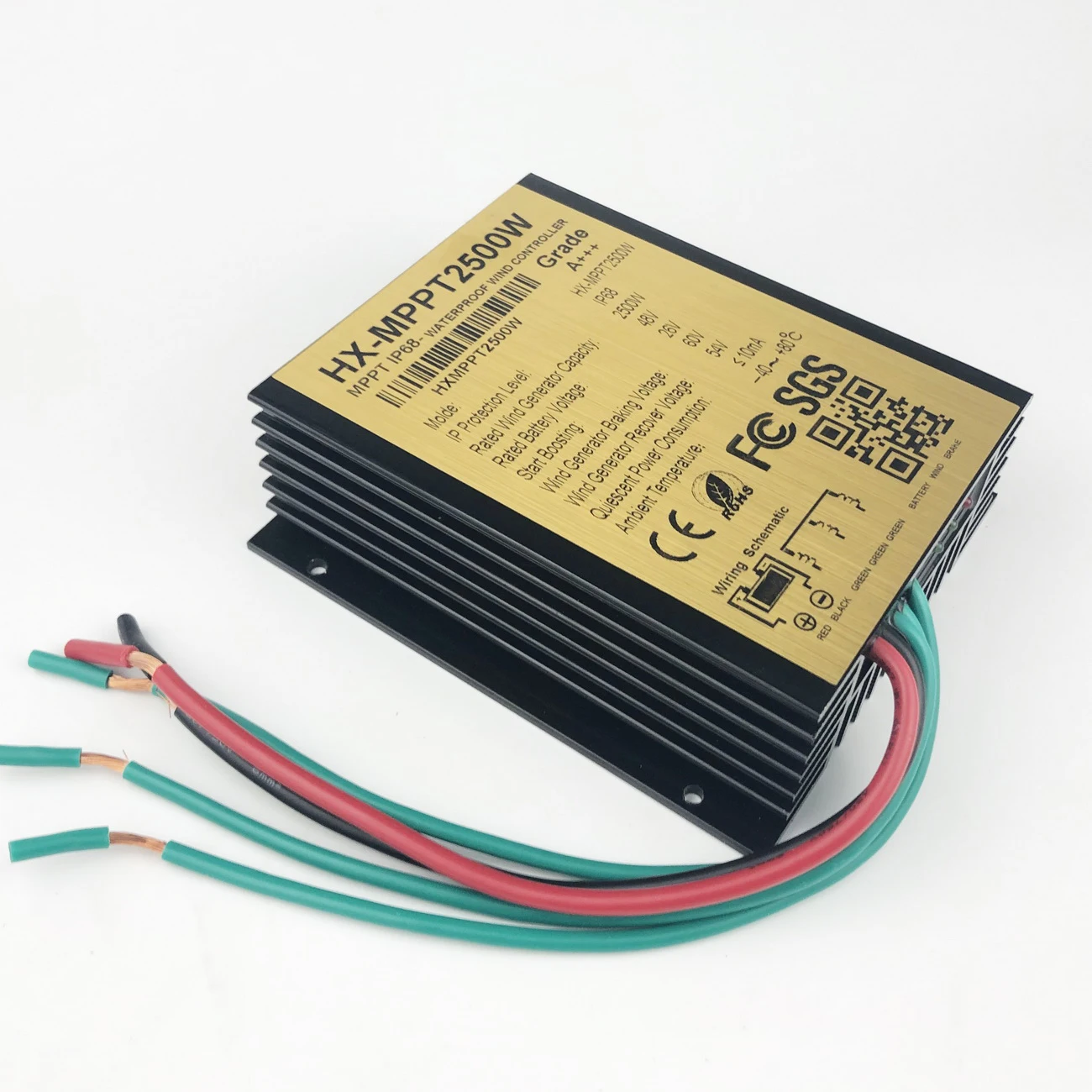 2500W 3000W MPPT Wind Charge Controller 48V  96V 120V  Waterproof IP68 wind turbine charge controller