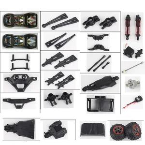 JYRC 9125 XLH 9125 1/10 RC CARスペアパーツ25-SJ01〜25-ZJ06ボディシェルアームタイヤバンパーステアリングカップサーボディファイシャル 10ベストセールスHOSIM 9125部品-5