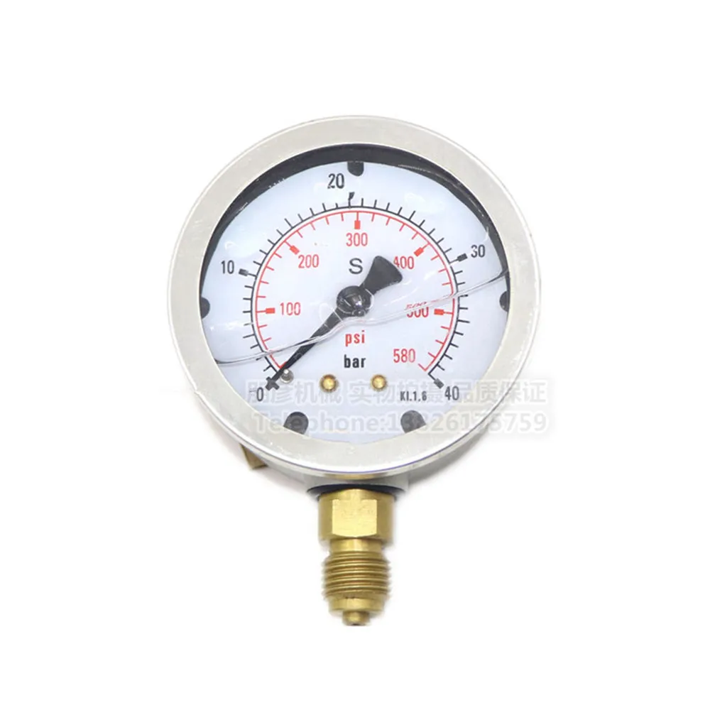 

parts for Excavator pressure gauge hydraulic pump pressure gauge oil pressure gauge test meter box set repair tool