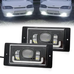 Conjunto de lámpara antiniebla impermeable de 2 piezas, luz Led antiniebla superbrillante de 12v/24V para Lada 2110 -2117, faros antiniebla.