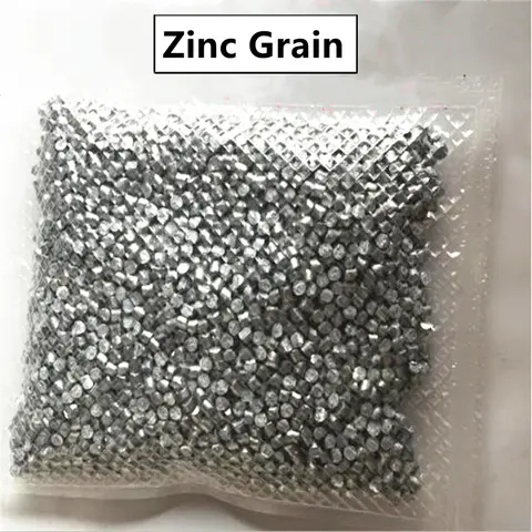 순수 99.995% 아연 너깃, 그레인, 잉곳, 100g-1kg