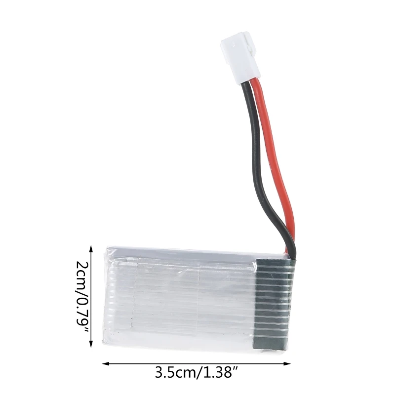 New 3.7V 550mAh 20C Lipo Battery 702035 Lithium Battery for Hubsan X4 H107 H107L H107D MJXRC F47 DFD F180 RC Drone Spare Parts