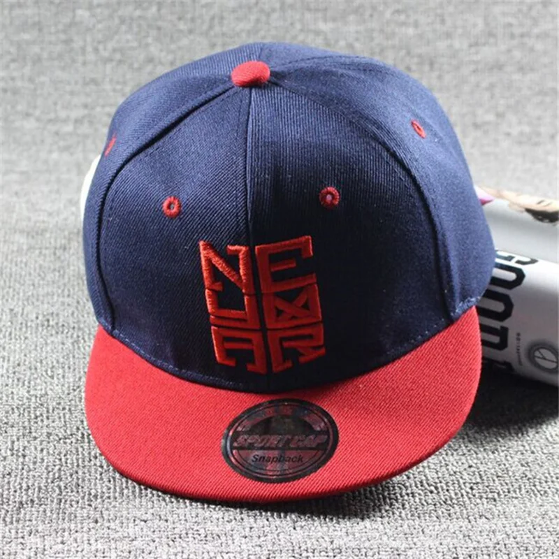 Quality Children Caps Cotton Neymar Hip Hop Baseball Cap Summer Hat Boys Girls Kids Snapback Hats Adjustable Size