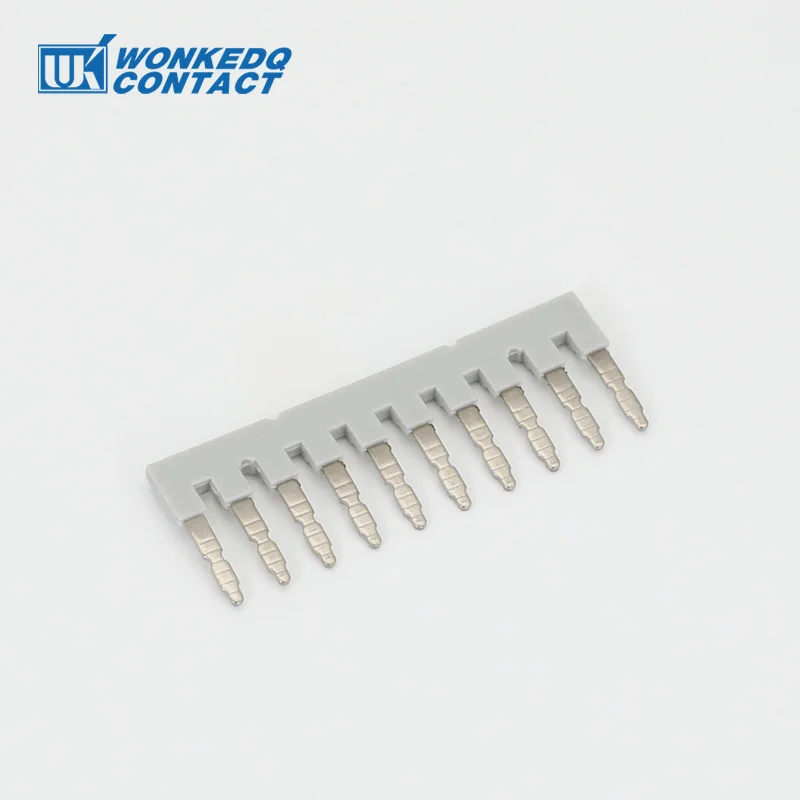 1Pc EB10-6 Jumpers For UK-2.5B/5N UKK/UKKB-5 UDK4 DIKD1.5 Connector EB 10-6 DIN Rail Terminal Block Accessories Insertion Bridge