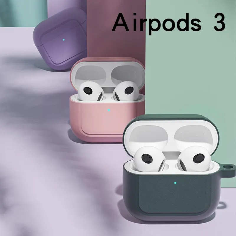 Чехол для Airpods 3 2021, роскошный силиконовый милый чехол для Airpod 3, защитный чехол для Fancan Airpod 3, аксессуары для Air Pods 3, чехол для Airpods 3 2021