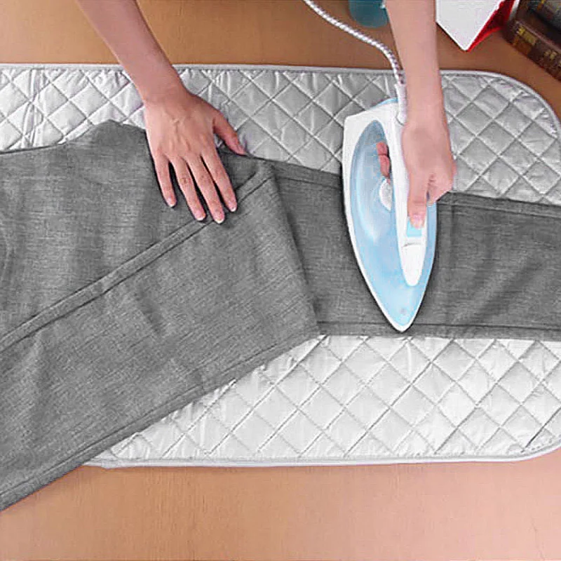 Large Size Ironing Mat Laundry Pad Washer Dryer Cover Board Heat Resistant Blanket Mesh Press Clothes Protect Protector