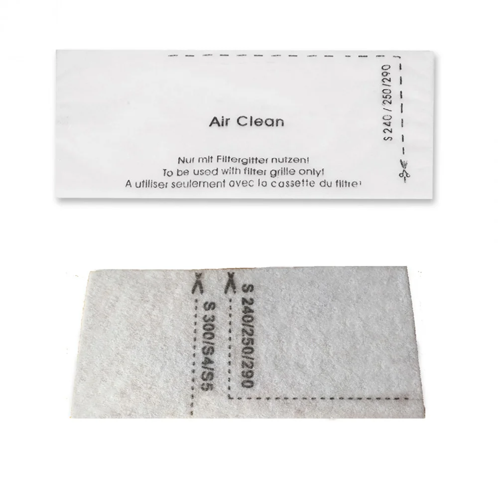 10 ชิ้นถุงเก็บฝุ่น 2 ชุดตัวกรองเปลี่ยนสําหรับ Miele 3D GN สมบูรณ์ C2 C3 S2 S5 S8 S5210 S5211 S8310 ถุงสูญญากาศ