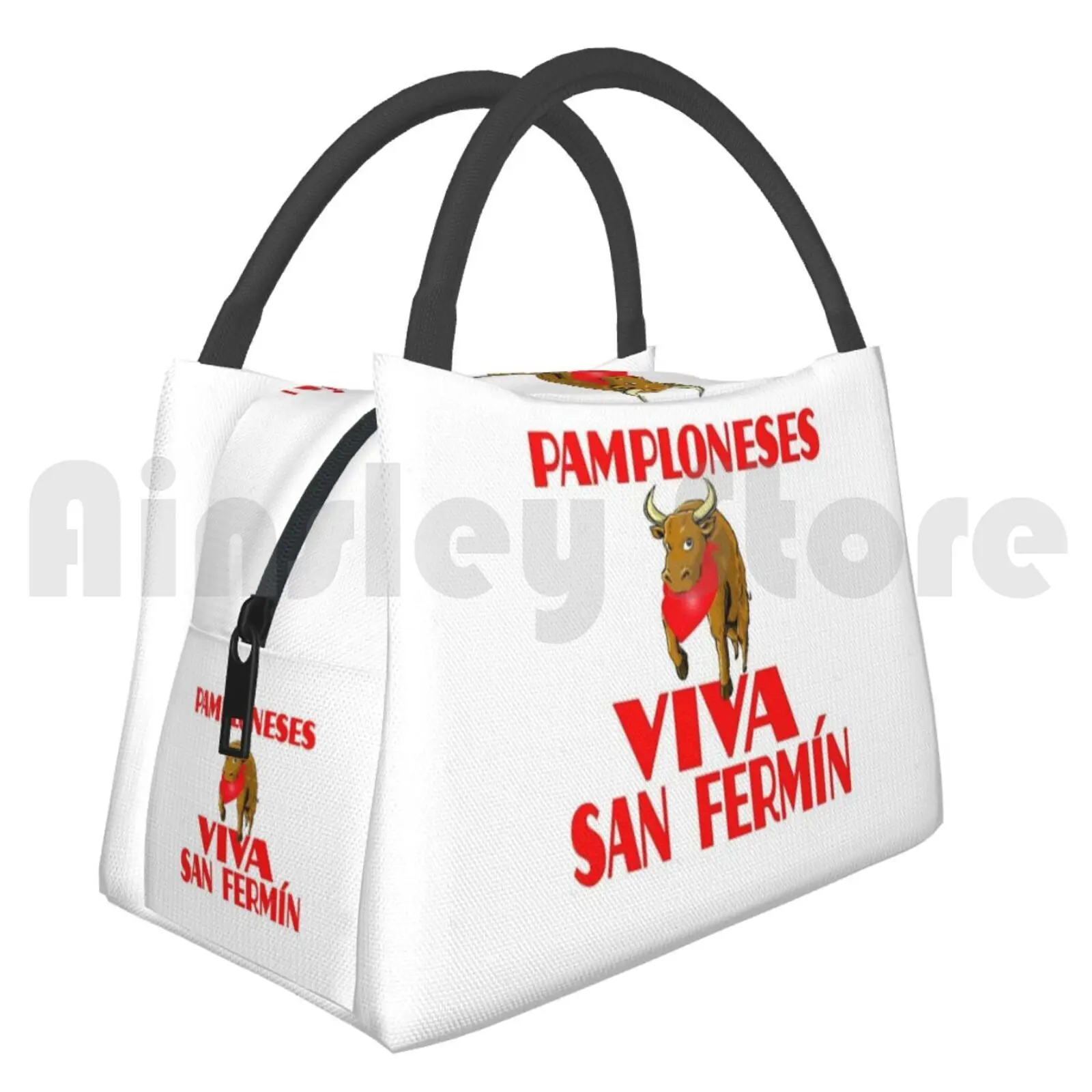

Portable Insulation Bag Pamploneses Viva San Fermín Fun Designs Of Pamplona In Sanfermines San Fermin San Fermín Festival