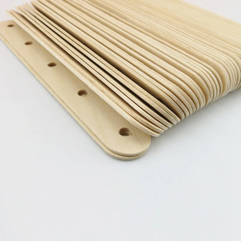 50PCS Ice Cream Stick With Holes For DIY Project Science Educational Project