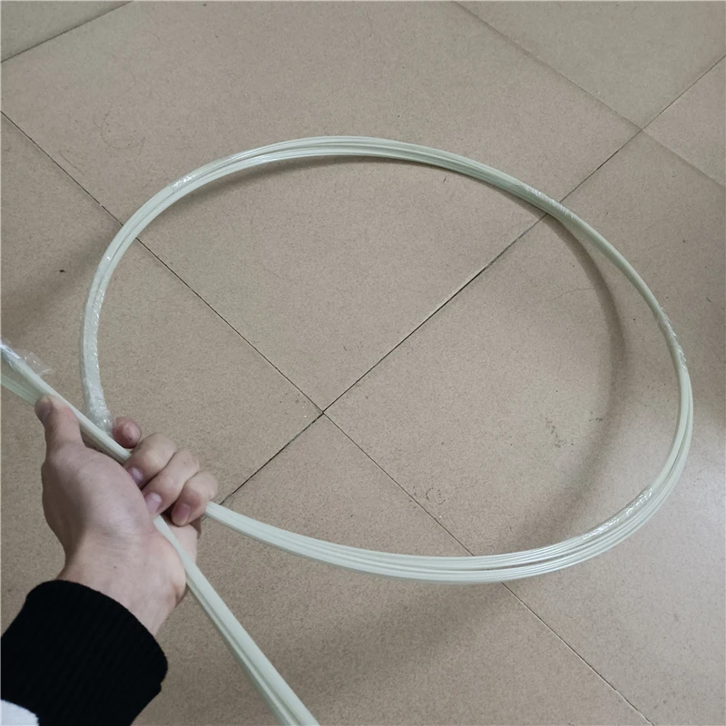 4PCS White Glass Fiber Rod Diameter 2mm 3mm Model Construction Insulating Fiberglass Bar Lenght 1500mm