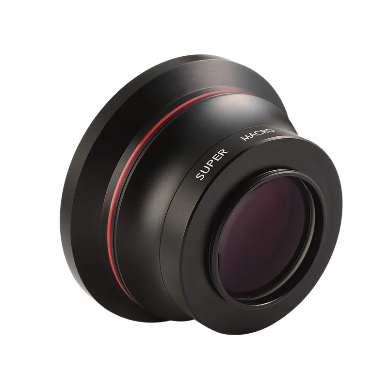 Camera Wide Angle Lens Micro Lens Kits fits 1080P 4K Camcorder ORDRO FS-1 0.39X 37mm for Video Recording