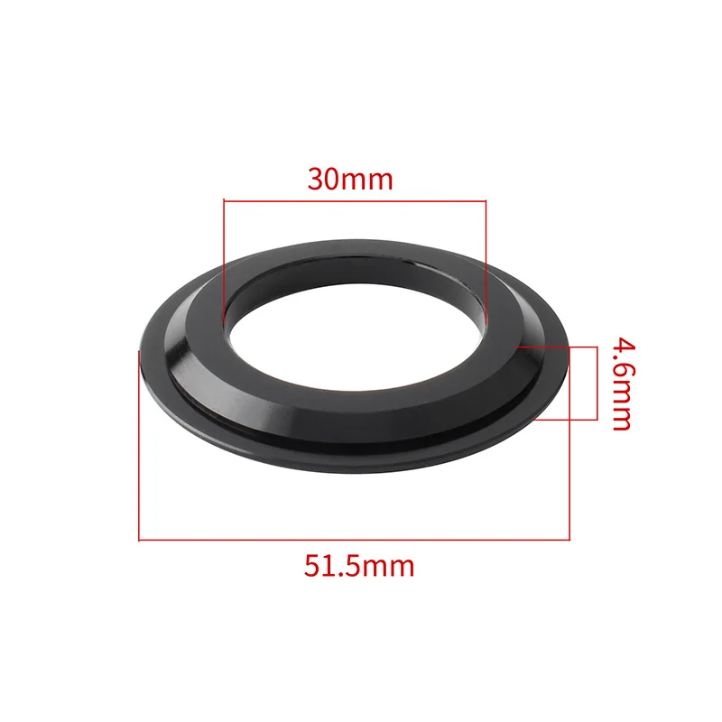 MUQZI Bike Cone Headset Spacer Tapered Fork Base Aluminum Alloy Conversion Seat 1.5 Inch To 28.6mm  Washer  Bicycle Parts