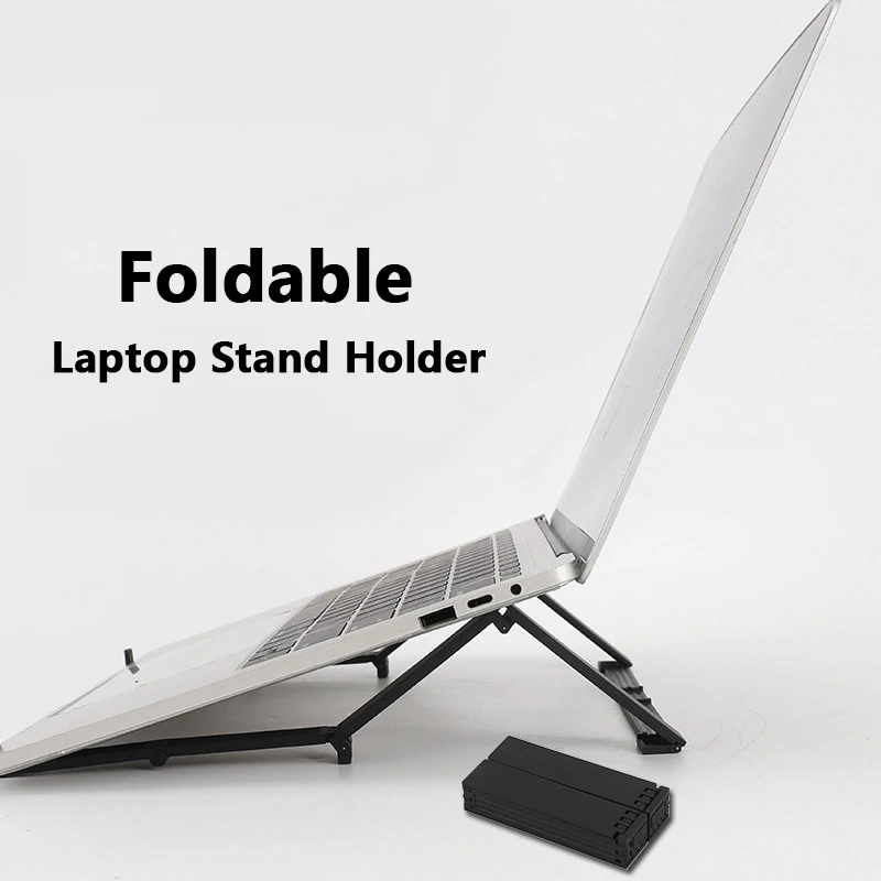 Adjustable Desktop Laptop Stand Hollow Out Foldable Tablet Holder Computer Stand Holder Notebook PC Desk Support Bracket