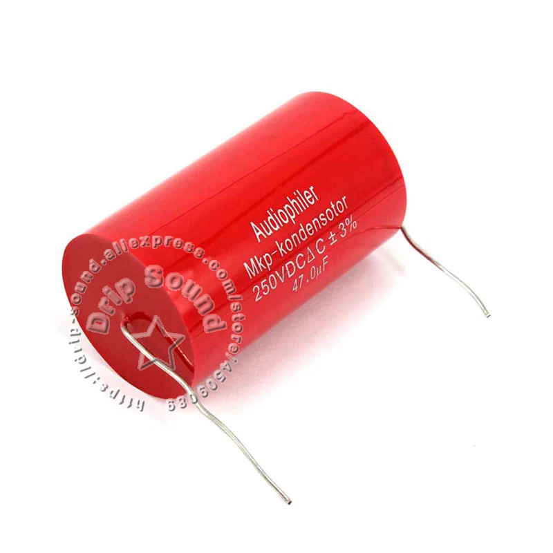 2 قطعة 250 فولت 30 فائق التوهج-200 فائق التوهج المتكلم مقسم التردد مكبر للصوت كروس تصفية غشاء مادة البولي بروبلين غير القطبية مكثف