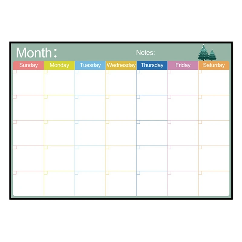 Erasable netic Whiteboard Dry Erase Board nets Fridge Refrigerator To-Do List Monthly Daily Weekly Planner Schedules