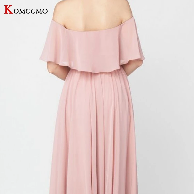 Custom Made Strapless Off the Shoulder Long Evening Dress High-End Zipper Pleated Floor Length Sweep Train Cocktail Party Gown