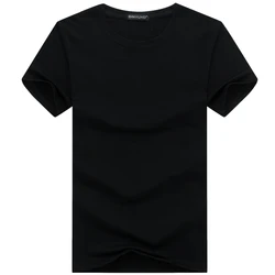 2026 6pcs/lot New Fashion O-Neck Slim Short Sleeve T Shirt Male Trend Casual Mens T-Shirt Korean T Shirts 3XL 4XL 5XL