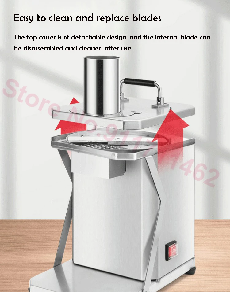 ماكينة تقطيع أوتوماتيكية متعددة الوظائف ماكينة تقطيع كهربائية قطاعة الخضراوات والجزر والبطاطس