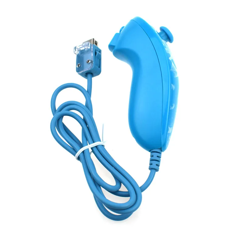 Vigrand Baru 1 Buah Kontroler Nunchuck untuk Nintendo Wii Konsol