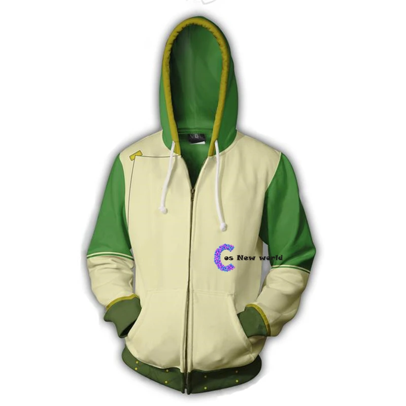 Avatar The Last airdoblador-Sudadera con capucha para hombre y mujer, traje de Cosplay, chaquetas informales de Anime con cremallera, novedad de 2020