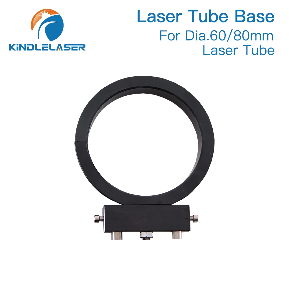 Diametro 60/80mm del supporto del supporto del tubo del Laser di Co2 del metallo di KINDLELASER per la tagliatrice dell'incisione Laser
