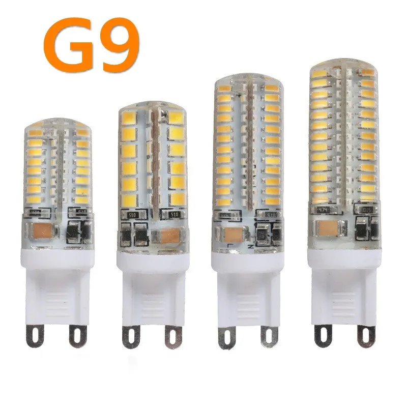 G9 LED Lamp 7W 9W 10W 12W Corn Bulb AC 220V SMD 2835 3014 48 64 96 104Leds Lampada LED light 360 degrees Replace Halogen Lamp