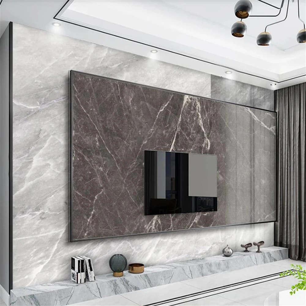 

Modern minimalist marble wallpapers pattern light luxury background wall photo wall murals wallpaper