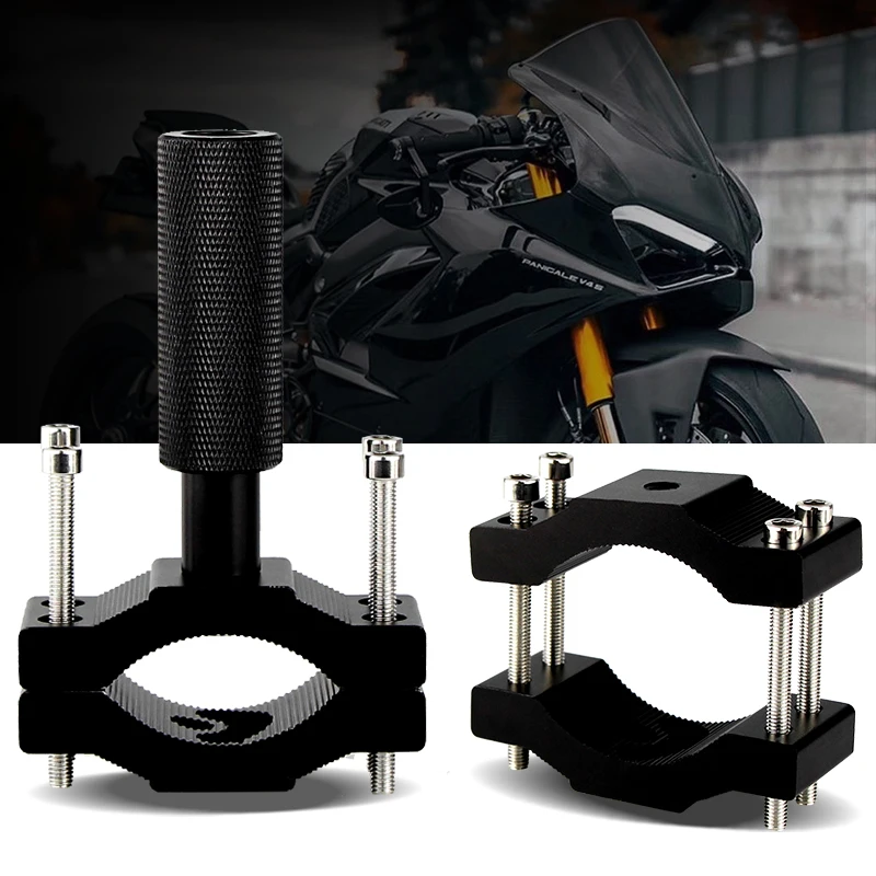 Motorcycle bracket Bumper Mount Clamp Motorcycle Headlight mount Bracket Adjustable led light bracket holder support de phare