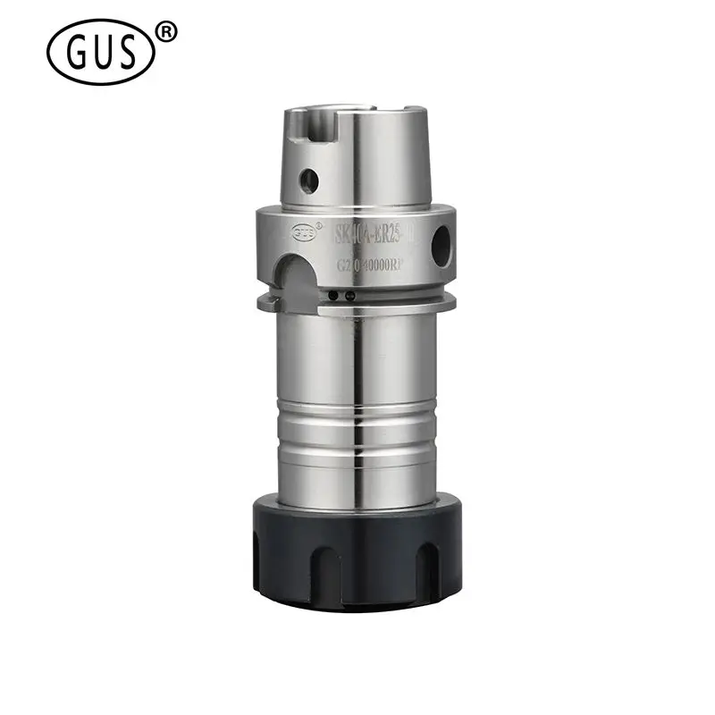 HSK50A HSK63A High precision tool holder ER16-ER32 Milling collet chuck Cnc metal lathe tools Spindle Engraver precision 0.002mm